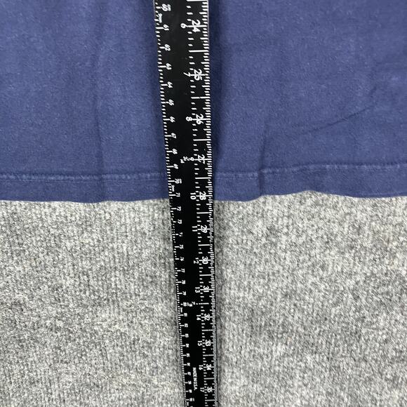 Polo Ralph Lauren T-Shirt Mens Size XL Navy Long Sleeve Crew Neck Logo Tee - Picture 3 of 8